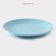 Board ceramic dessert shade "pastel", d = 19 cm, blue color