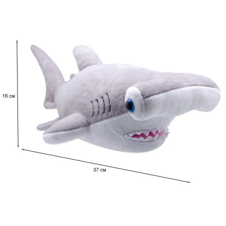 Soft toy "Shark-Molot", 37 cm-2