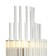 Wall lamp Eclipse 2xg9 LED 5W, size 25x15x48 cm, color nickel
