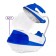 The KITFORT steam generator KT-9135-3, 2000 W, 1200 ml, 35 g/min, iron, white and blue