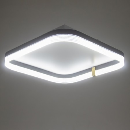 Luer with DPD "Nilas" LED 80W 3000-6000K Black 50x50x10 cm BayerLux-4