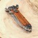 The knife of the folding "dagger" is 21.2cm, the blade is 87mm/2.5mm