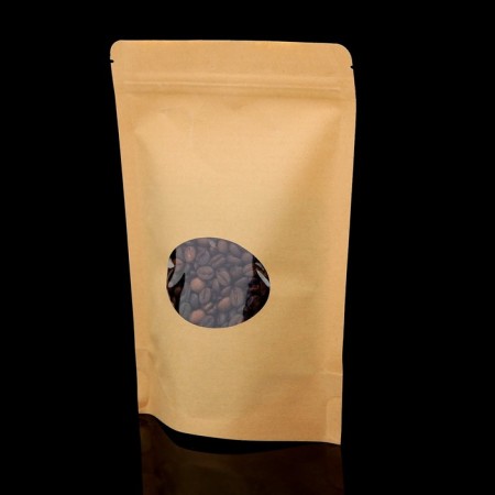 Zip-Lock package Craft with an oval window 13 x 20 cm