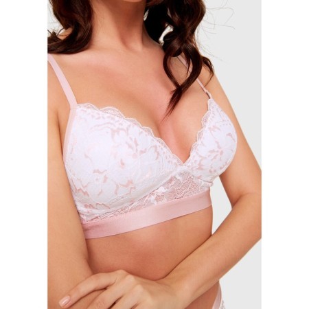 Women's Baumi bra, size 70b, light pink color-2