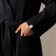 Wafel dressing gown men's SL Home: Basic "Dark Mare", size M, 100% cotton, 300 g/m2