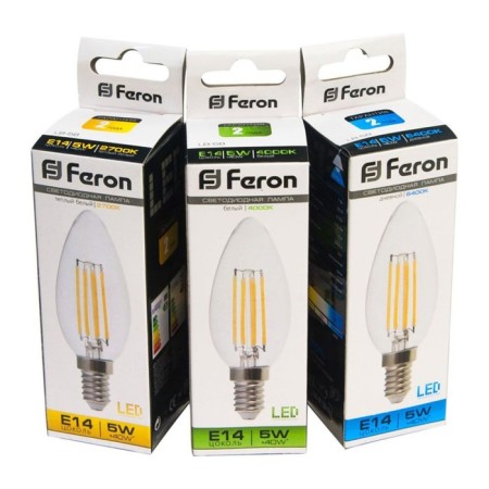 LED LED Feron, E14, 5 W, 230 V, white light-1
