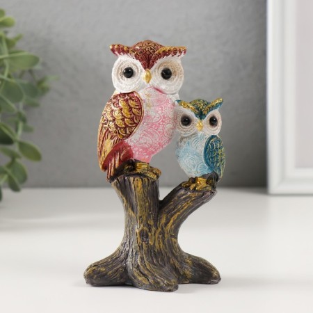 Souvenir Polystone "Mom-Filin with a chick" 4.2x7x12 cm