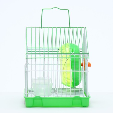 Rodent cell equipped RT-2T, 22 x 16 x 20 cm, green-2