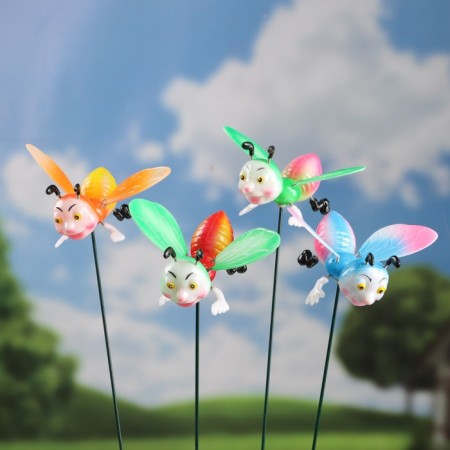 Plug "cheerful bee" 40cm, set 2pcs, mix-5