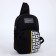 Shoulder bag, nazamok, black color