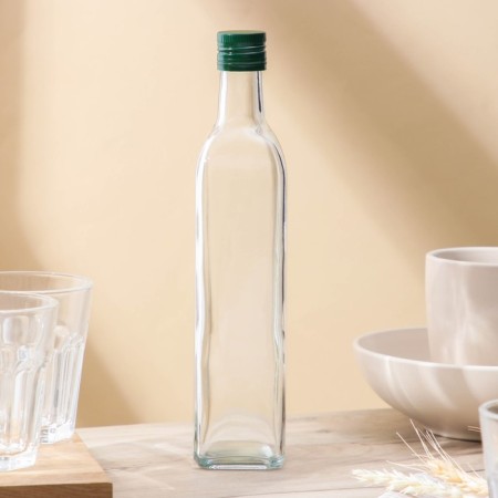 Glass bottle for sauces and oils of the share, 500 ml, 5.5 × 27 cm