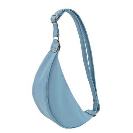 Women's bag B2775-06110, Blue color, artificial leather, 40x15x12 cm