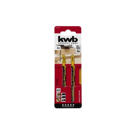 Files for KWB T144D S20, slave. length 77 mm, step 4, fast cut, 2 pcs.-1