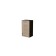 Cabinet hinged with 1 door, 40x30x72 cm, wenge, quado oak sonoma
