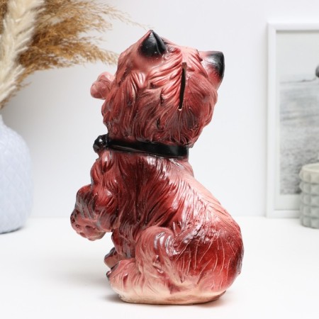Piggy bank "Dog with bone" 21x16cm-1