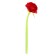 Handle flower, gel "rose", joke (barcode on the piece)