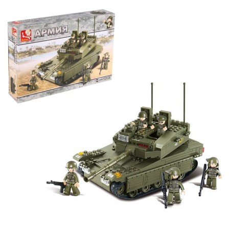 Designer Army "assault tank", 344 parts