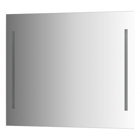 EvoForm mirror, with 2 built-in LED-lights, 10.5 watts, 90x75 cm