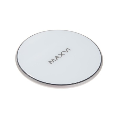 Wireless charger MaxVI A315W2, 3 A, 15 W, LED backlight, white