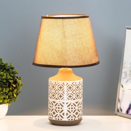 HELP lamp 16009/1 E14 40W white-chocolate 24x24x40 cm Risalux