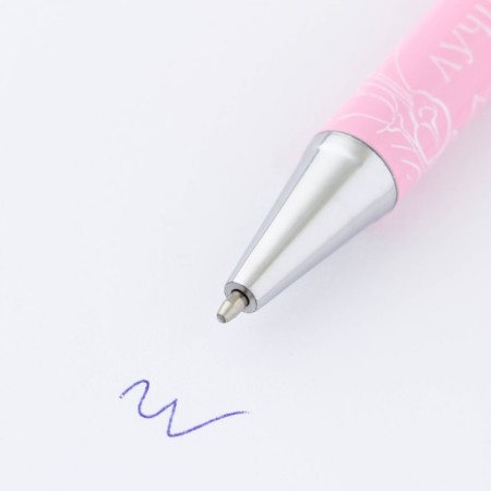 Ballpoint pen on the card metal, 1 mm "since March 8"-2
