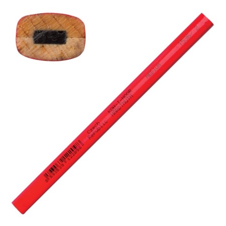 Construction pencil Koh-I-Noor 181004, sections 5 x 2 mm, 175 mm-1