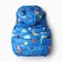 Warm vests, blue color, height 110-116 cm