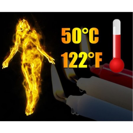 Set of candles for BDSM, 3 pcs, low -temperature, 19 cm each-4