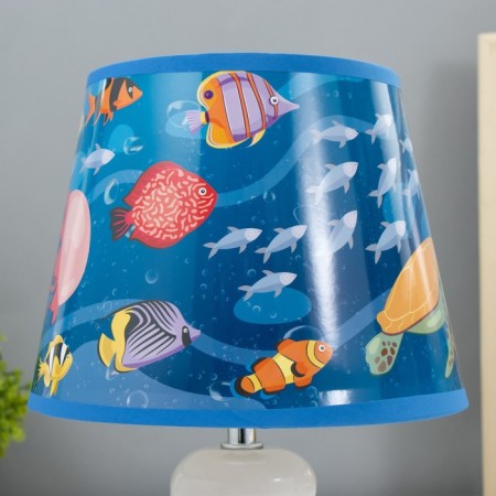 Board Lamp "Sea World" E14 15W blue and white Risalux-5