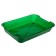 Medium toilet without a mesh 36 x 26 x 6.5 cm, green