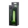 Phalloimitator, glowing in the dark, silicone, transparent green, 20 cm