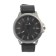 Men's wristwaters "ARANS" with calendar, D-4.5 cm, black strap