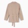 Women's jacket with a belt Mist Plus-Size, r.52, beige