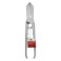 Scissors for metal scrap, metal handles, straight cut, 250 mm