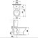 Pauline toilet Jika Lyra 2423.6.000.242.9, horizontal production