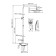 The shower system wasserkraft a113.116.101.ch thermo, tropical shower, thermostat, chrome