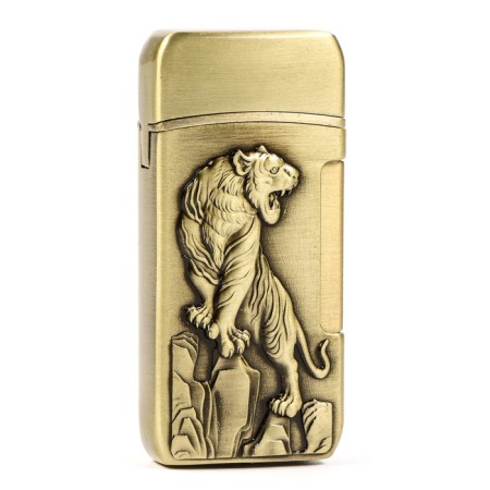 Gas lighter "Tiger", 1 x 3.5 x 7 cm, silicon