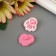 Buttons plastic for creativity "Paw" set 20 pcs mix 1.5x2 cm