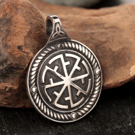 Slavic amulet "Svitovit Svetoch", 9 g, 39x30 mm-1