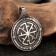 Slavic amulet "Svitovit Svetoch", 9 g, 39x30 mm