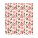 Set of napkins for setting the table "Queen of Flowers", rectangular, size 32x46 cm, 4 pcs