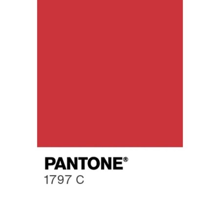 Acrylic matte paint in the tube 75ml Calligrata, km017 red light, Panton 1797s-2