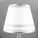Laima table lamp E27 40W Belo-chromium 25x24x41 cm Risalux