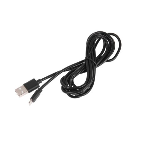 PERO DC -03 Lightning cable - USB, 2.4 A, 2m, black-2