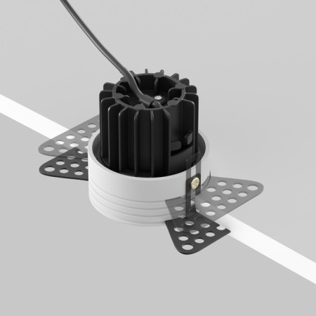 The built-in lamp Technical DL058-7W3K-TRS-B, 7W, 5.4x5.4x5.3 cm, LED, 450LM, 3000K, black color black-6