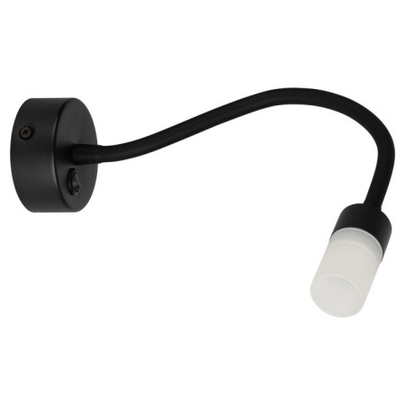 Lamp WL 34 BK 3W IP20 Black 7x7x38 cm-2
