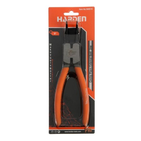 Harden 560510 locking rings puller, external, curved lips, 215 mm-1