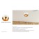 Lamp 1x15W GX53 9x9x5 cm, white/gold