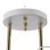 Adelela chandelier 2he27 40W white-gold 57x25x26 cm Bayerlux