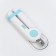 Animal claws with LED flashlight and nail file, blue